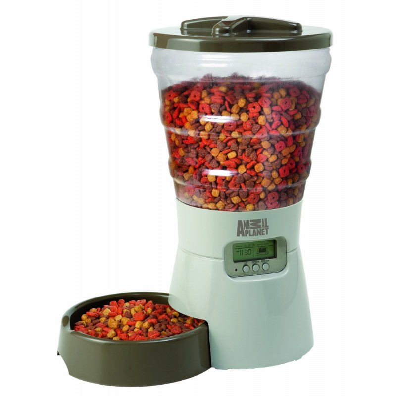 Animal Planet Programmable Electronic Pet Feeder Dog Cat Dry